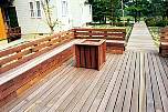 boardwalk and seats nasu pension village.jpg